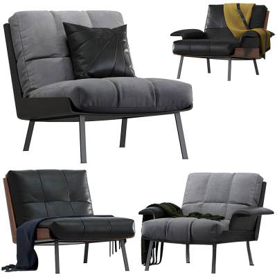 MINOTTI现代单人沙发-A1